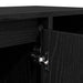 Cabinet TV Stejar Negru 100 x 35 x 55 cm Lemn compozit - WALTI WALTI