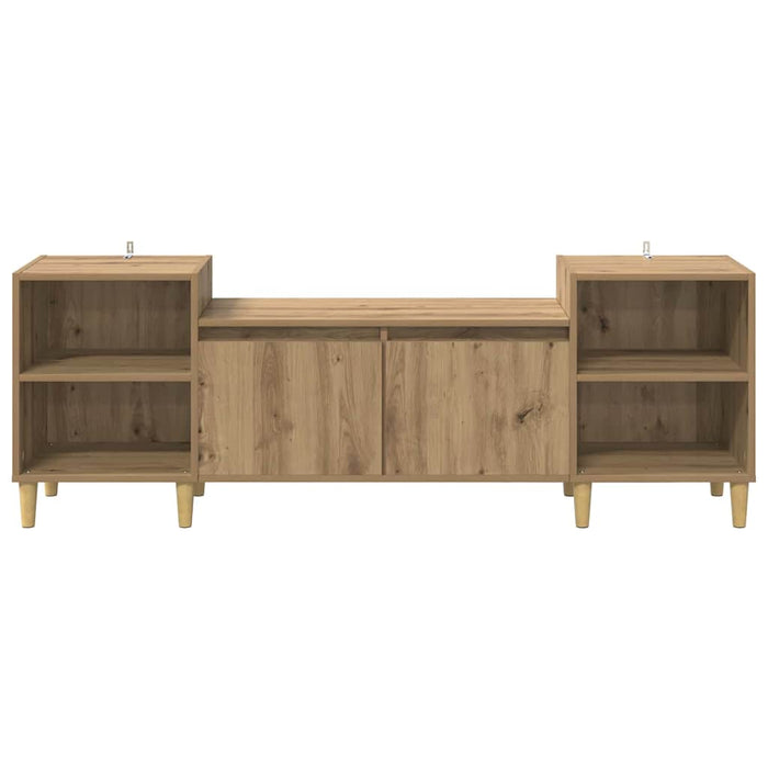 Cabinet TV Stejar Artizanal 160 x 35 x 55 cm Lemn compozit - WALTI WALTI