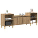 Cabinet TV Stejar Artizanal 160 x 35 x 55 cm Lemn compozit - WALTI WALTI