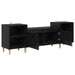 Cabinet TV Stejar Negru 160 x 35 x 55 cm Lemn compozit - WALTI WALTI