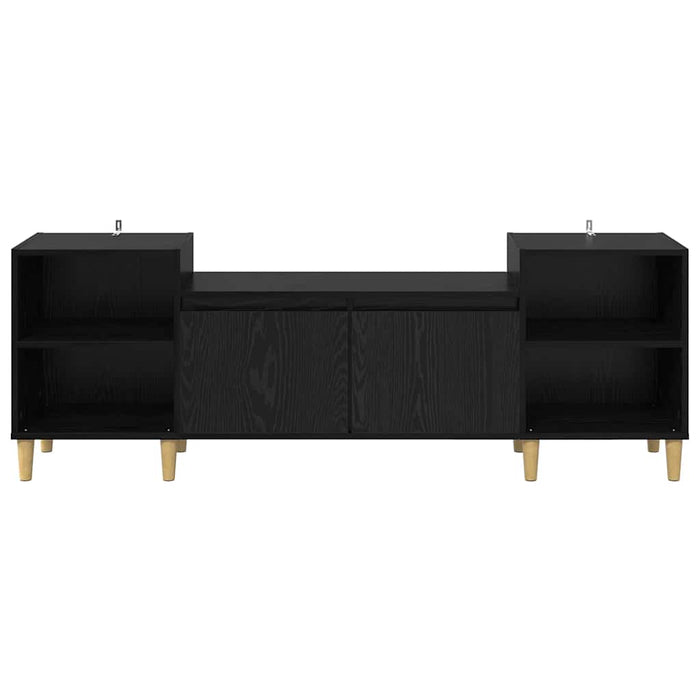 Cabinet TV Stejar Negru 160 x 35 x 55 cm Lemn compozit - WALTI WALTI