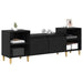 Cabinet TV Stejar Negru 160 x 35 x 55 cm Lemn compozit - WALTI WALTI