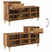 Dulap pentru pantofi Lemn vechi 102 x 36 x 60 cm Lemn compozit - WALTI WALTI