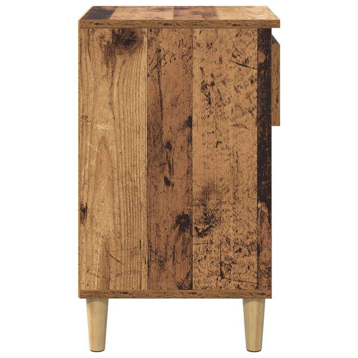Dulap pentru pantofi Lemn vechi 102 x 36 x 60 cm Lemn compozit - WALTI WALTI