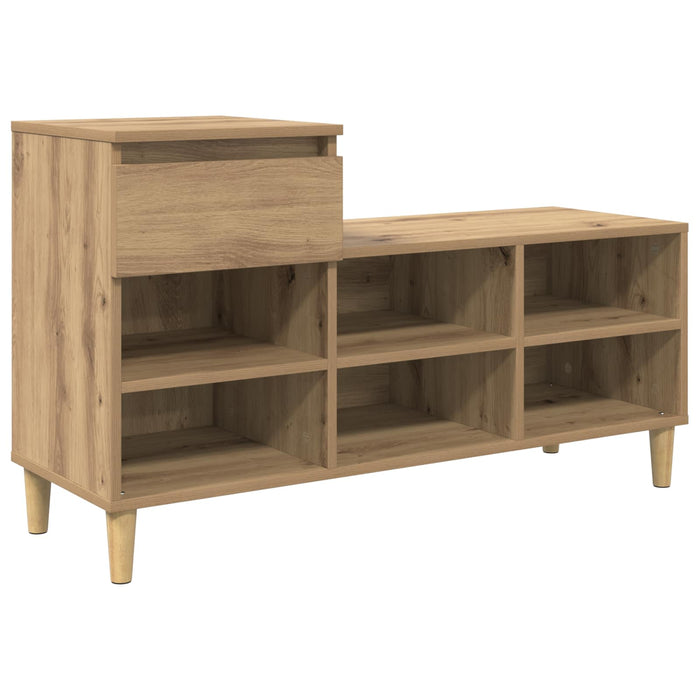 Dulap pentru pantofi Stejar Artizanal 102 x 36 x 60 cm - WALTI WALTI
