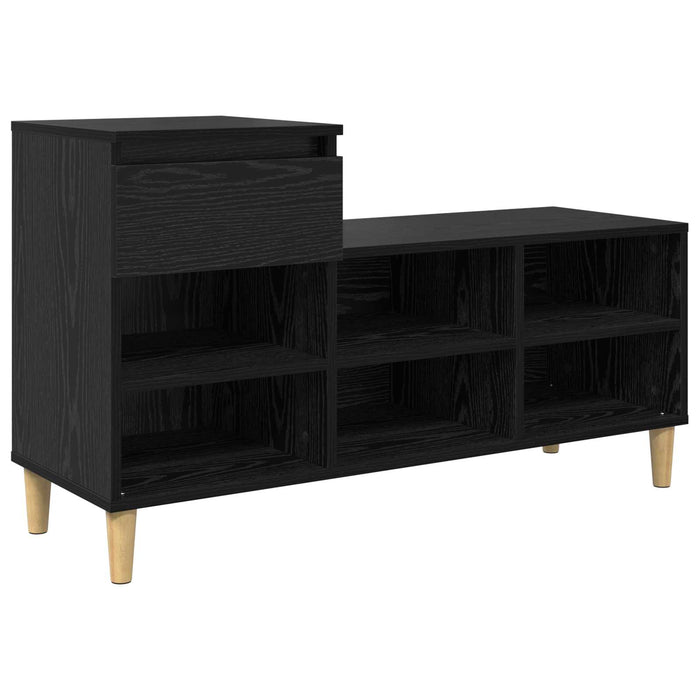 Dulap pentru pantofi cu sertar Stejar Negru 102 x 36 x 60 cm - WALTI WALTI