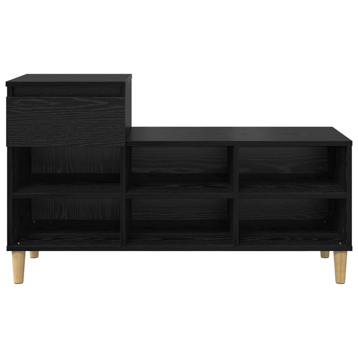 Dulap pentru pantofi cu sertar Stejar Negru 102 x 36 x 60 cm - WALTI WALTI