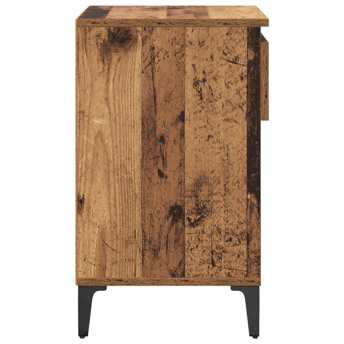 Dulap pentru pantofi Lemn vechi 102 x 36 x 60 cm Lemn compozit - WALTI WALTI
