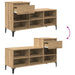 Dulap pentru pantofi cu raft stejar artizanal 102 x 36 x 60 cm - WALTI WALTI