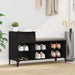 Dulap pentru pantofi cu sertar Stejar negru 102 x 36 x 60 cm - WALTI WALTI