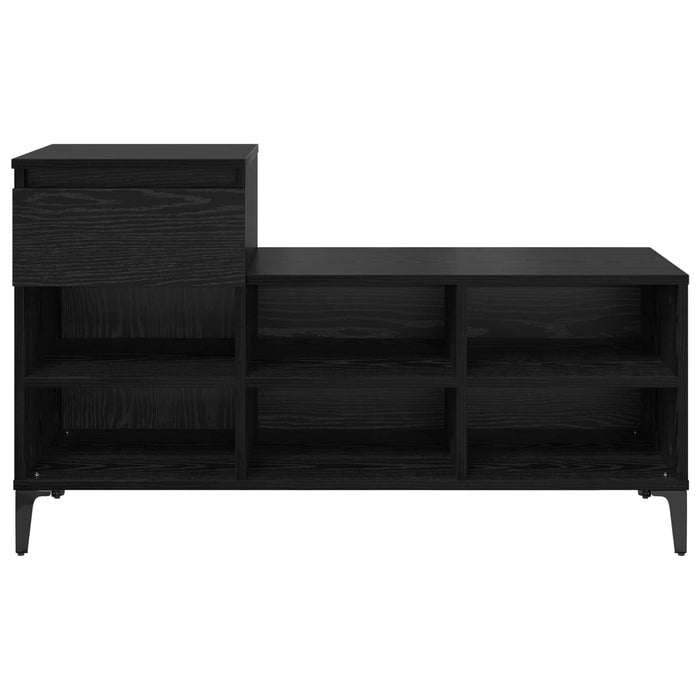 Dulap pentru pantofi cu sertar Stejar negru 102 x 36 x 60 cm - WALTI WALTI
