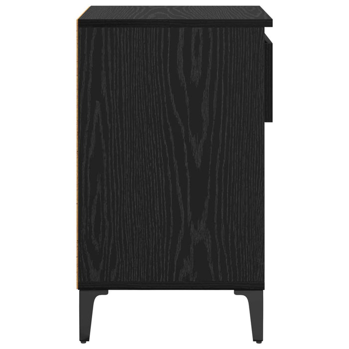 Dulap pentru pantofi cu sertar Stejar negru 102 x 36 x 60 cm - WALTI WALTI