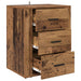 Dulap de noapte Lemn vechi 35 x 50 x 60 cm Lemn compozit - WALTI WALTI