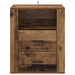 Dulap de noapte Lemn vechi 35 x 50 x 60 cm Lemn compozit - WALTI WALTI