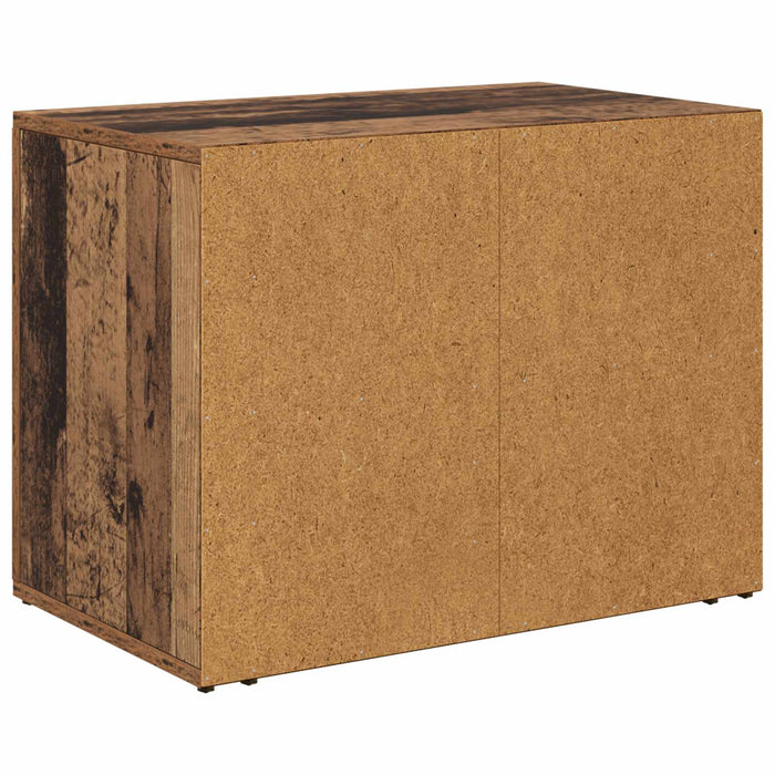 Dulap de noapte Lemn vechi 35 x 60 x 50 cm Lemn compozit - WALTI WALTI