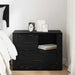 Dulap de noapte Stejar Negru 35 x 60 x 50 cm Lemn compozit - WALTI WALTI