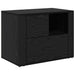 Dulap de noapte Stejar Negru 35 x 60 x 50 cm Lemn compozit - WALTI WALTI