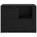 Dulap de noapte Stejar Negru 35 x 60 x 50 cm Lemn compozit - WALTI WALTI