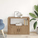 Bufet stejar artizanal 80 x 30 x 60 cm Lemn compozit - WALTI WALTI