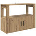 Bufet stejar artizanal 80 x 30 x 60 cm Lemn compozit - WALTI WALTI