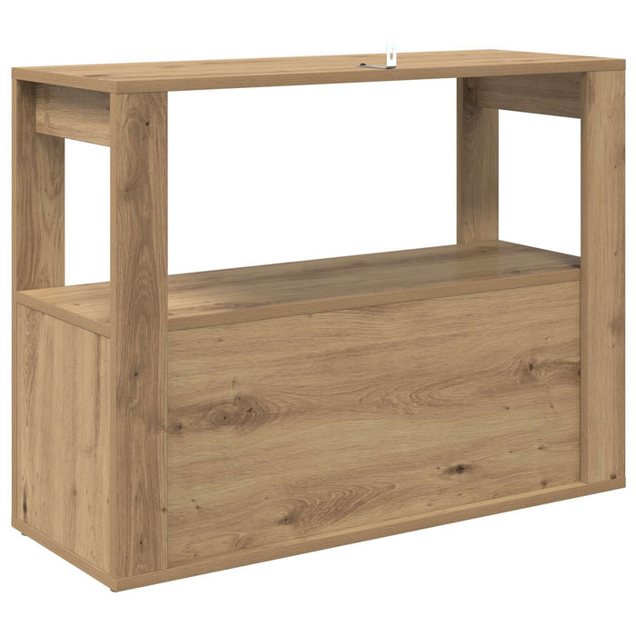 Bufet stejar artizanal 80 x 30 x 60 cm Lemn compozit - WALTI WALTI