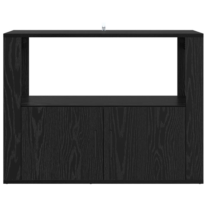 Bufet Stejar negru 80 x 30 x 60 cm Lemn compozit - WALTI WALTI