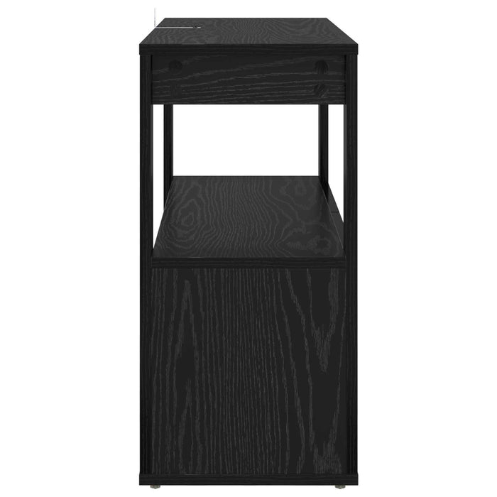 Bufet Stejar negru 80 x 30 x 60 cm Lemn compozit - WALTI WALTI