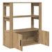 Bufet stejar artizanal 30 x 80 x 90 cm Lemn compozit - WALTI WALTI
