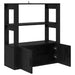 Bufet Stejar negru 30 x 80 x 90 cm Lemn compozit - WALTI WALTI