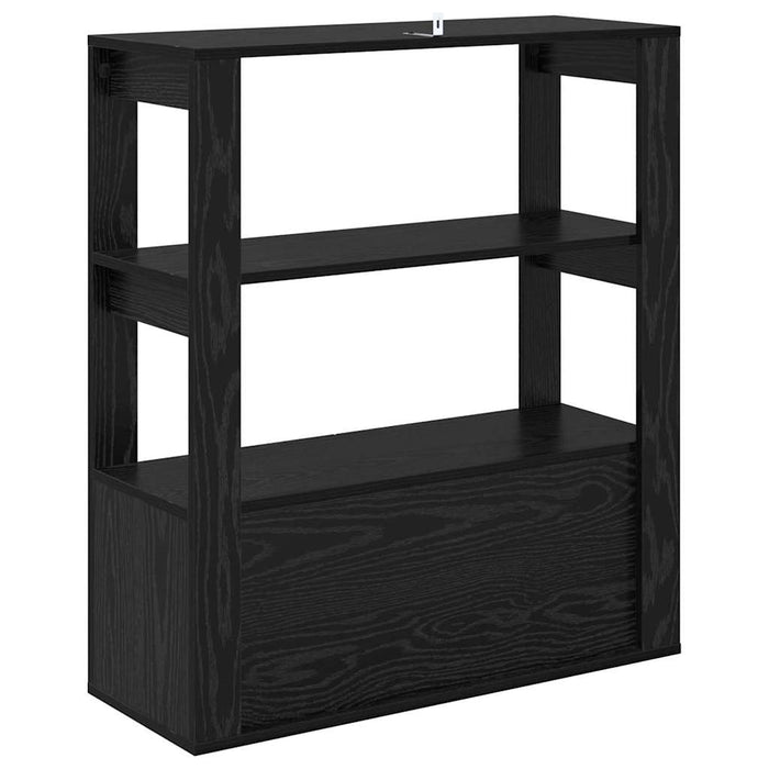 Bufet Stejar negru 30 x 80 x 90 cm Lemn compozit - WALTI WALTI