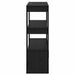 Bufet Stejar negru 30 x 80 x 90 cm Lemn compozit - WALTI WALTI