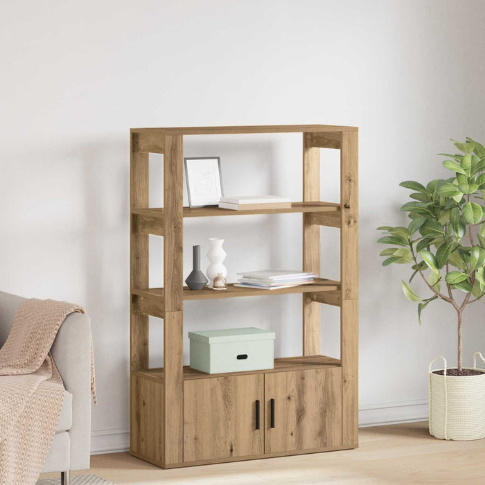 Bufet stejar artizanal 30 x 80 x 119.5 cm Lemn compozit - WALTI WALTI
