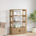 Bufet stejar artizanal 30 x 80 x 119.5 cm Lemn compozit - WALTI WALTI
