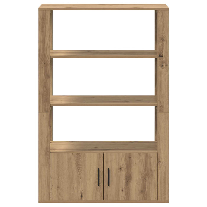 Bufet stejar artizanal 30 x 80 x 119.5 cm Lemn compozit - WALTI WALTI