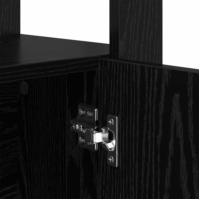 Bufet Stejar negru 30 x 80 x 119.5 cm Lemn compozit - WALTI WALTI