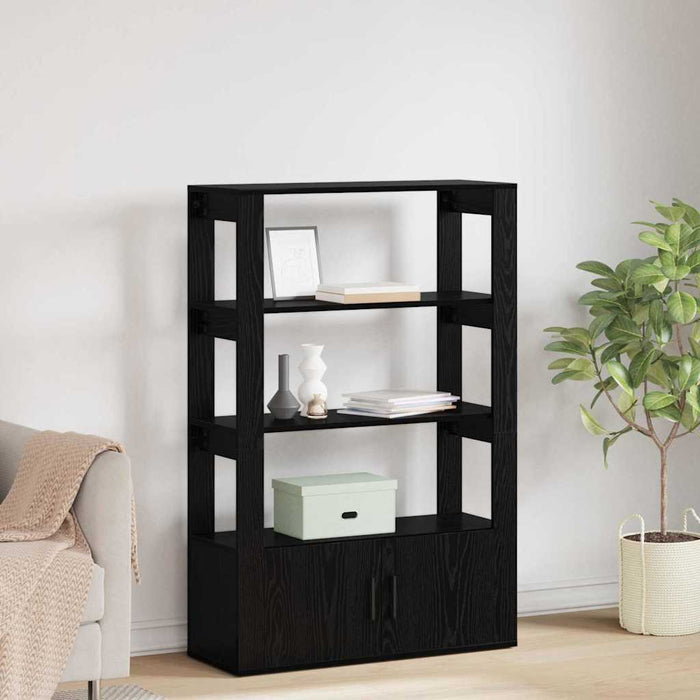 Bufet Stejar negru 30 x 80 x 119.5 cm Lemn compozit - WALTI WALTI