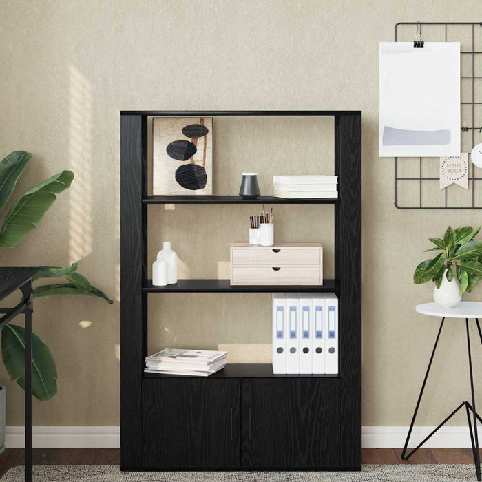 Bufet Stejar negru 30 x 80 x 119.5 cm Lemn compozit - WALTI WALTI