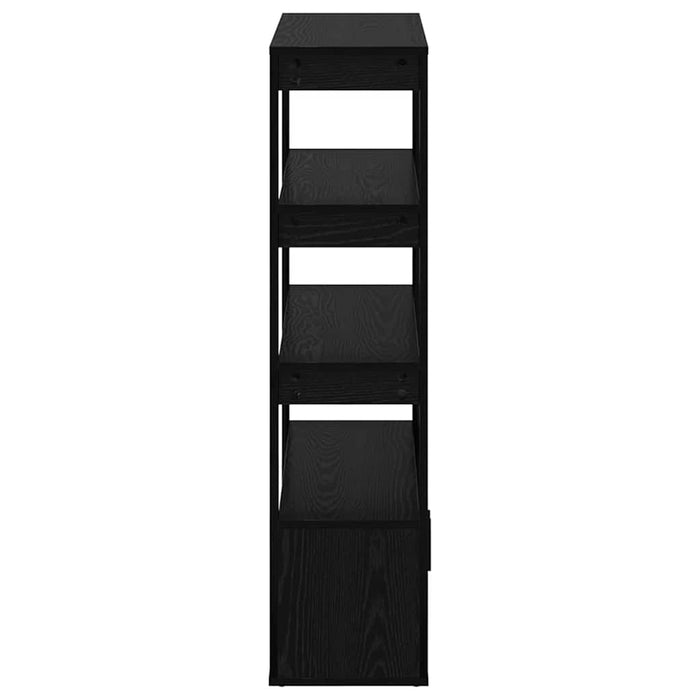 Bufet Stejar negru 30 x 80 x 119.5 cm Lemn compozit - WALTI WALTI