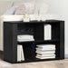 Bufet Stejar Negru 80 x 30 x 53 cm Lemn compozit - WALTI WALTI