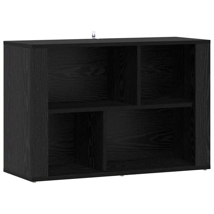 Bufet Stejar Negru 80 x 30 x 53 cm Lemn compozit - WALTI WALTI