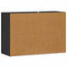 Bufet Stejar Negru 80 x 30 x 53 cm Lemn compozit - WALTI WALTI