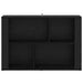 Bufet Stejar Negru 80 x 30 x 53 cm Lemn compozit - WALTI WALTI