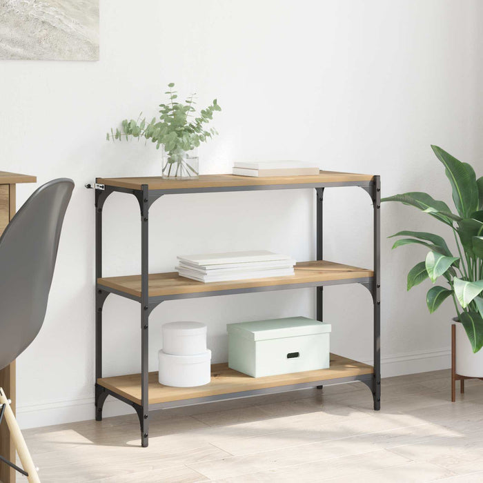Dulap pentru cărți 3 niveluri 80 x 33 x 70,5 cm - WALTI WALTI