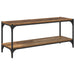 Cabinet TV Lemn Vechi 100x33x41cm Lemn Ingineresc și Fier - WALTI WALTI