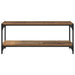 Cabinet TV Lemn Vechi 100x33x41cm Lemn Ingineresc și Fier - WALTI WALTI