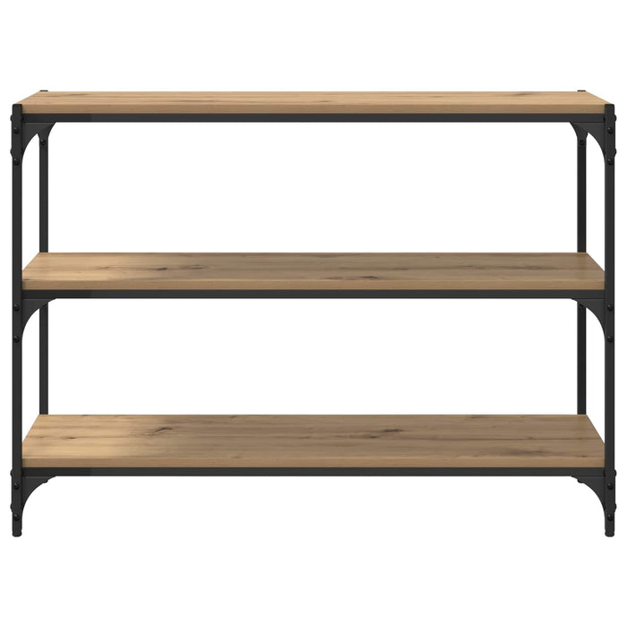 Dulap pentru cărți stejar artizanal 100 x 33 x 70,5 cm WALTI