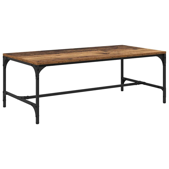 Masă de cafea Lemn Vechi 100 x 50 x 35 cm Lemn compozit - WALTI WALTI