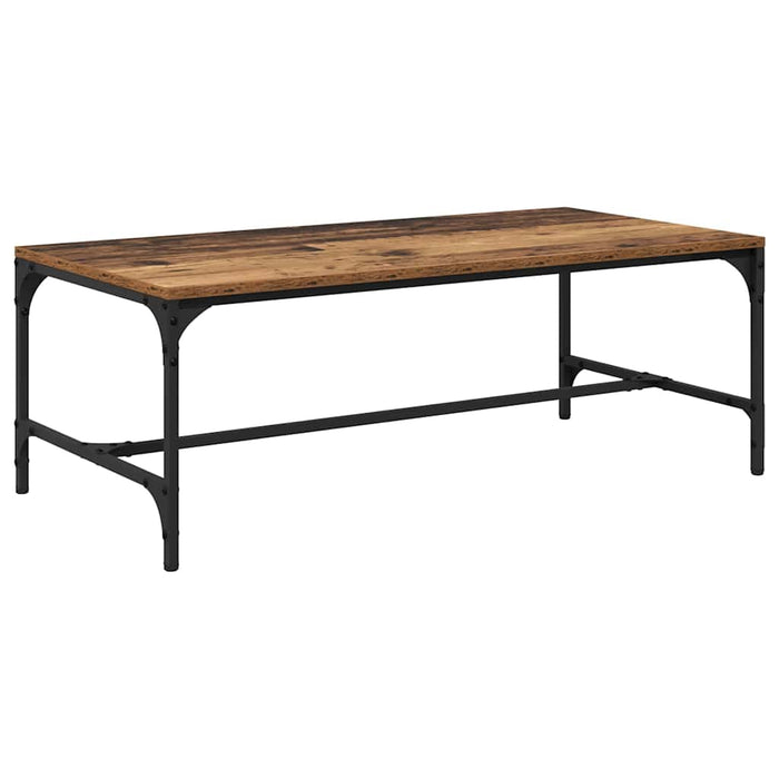 Masă de cafea Lemn Vechi 100 x 50 x 35 cm Lemn compozit - WALTI WALTI