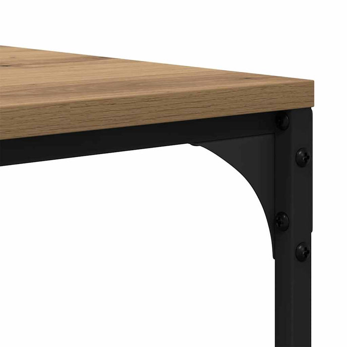 Masă de cafea Stejar Artizanal 100 x 50 x 35 cm Lemn compozit - WALTI WALTI