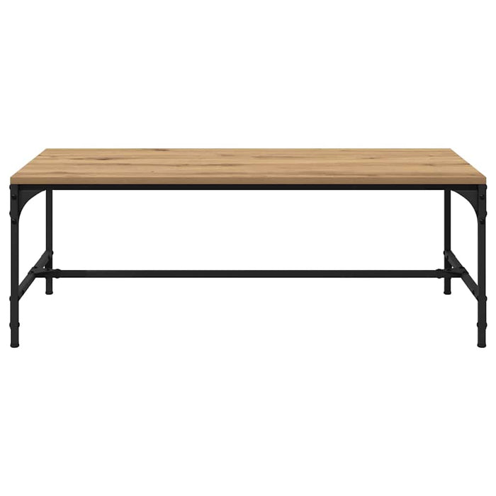 Masă de cafea Stejar Artizanal 100 x 50 x 35 cm Lemn compozit - WALTI WALTI